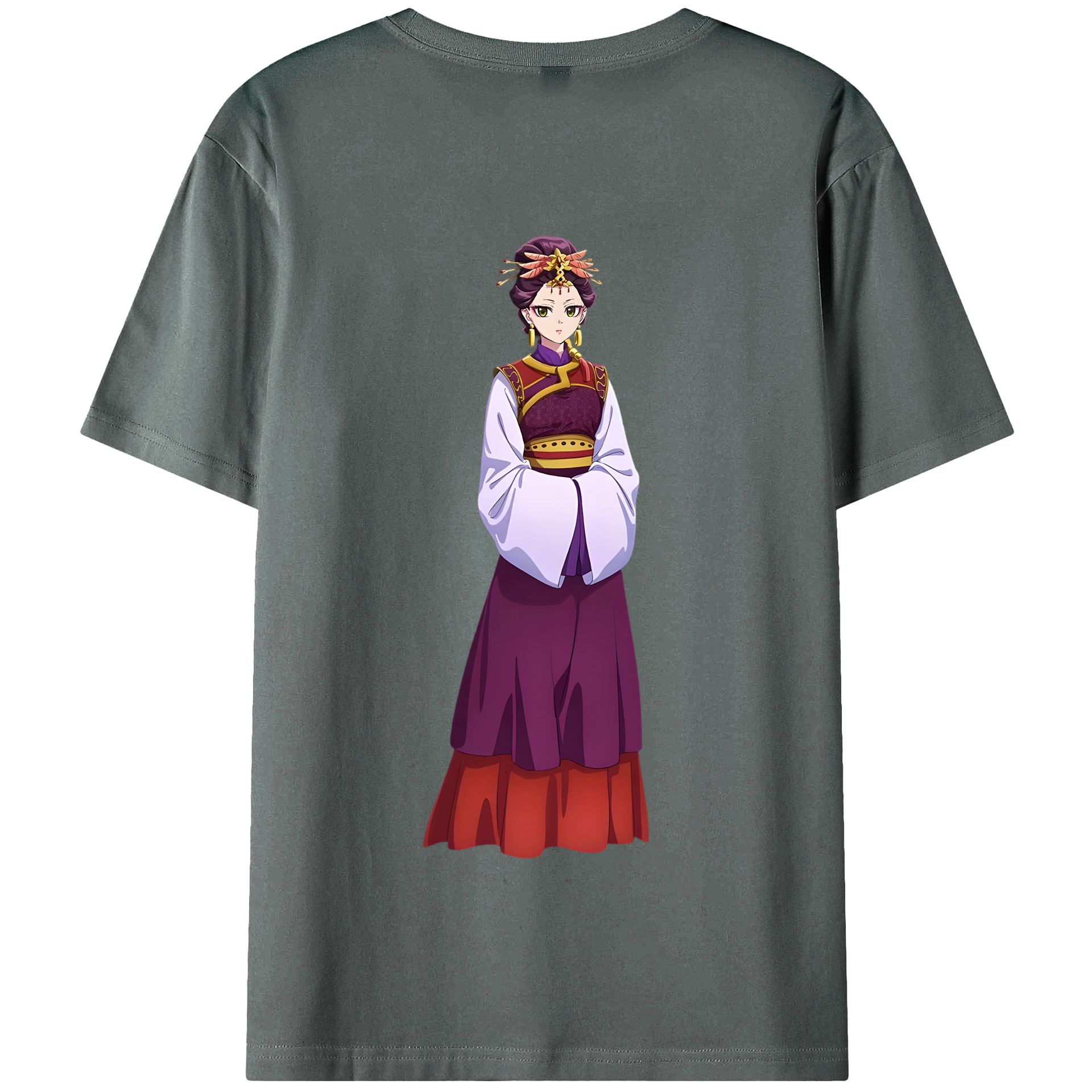 （画像用） 薬屋のひとりごと The Apothecary Diaries 綿100％半袖Tシャツ（背面プリント）